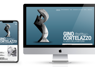 Gino Cortelazzo Website Design
