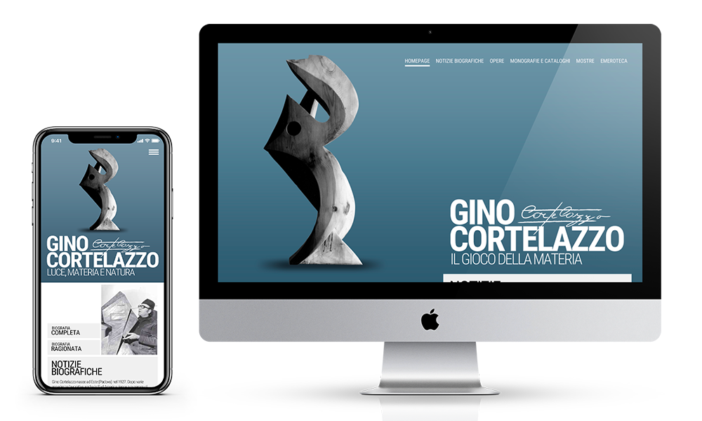 Gino Cortelazzo Website Design